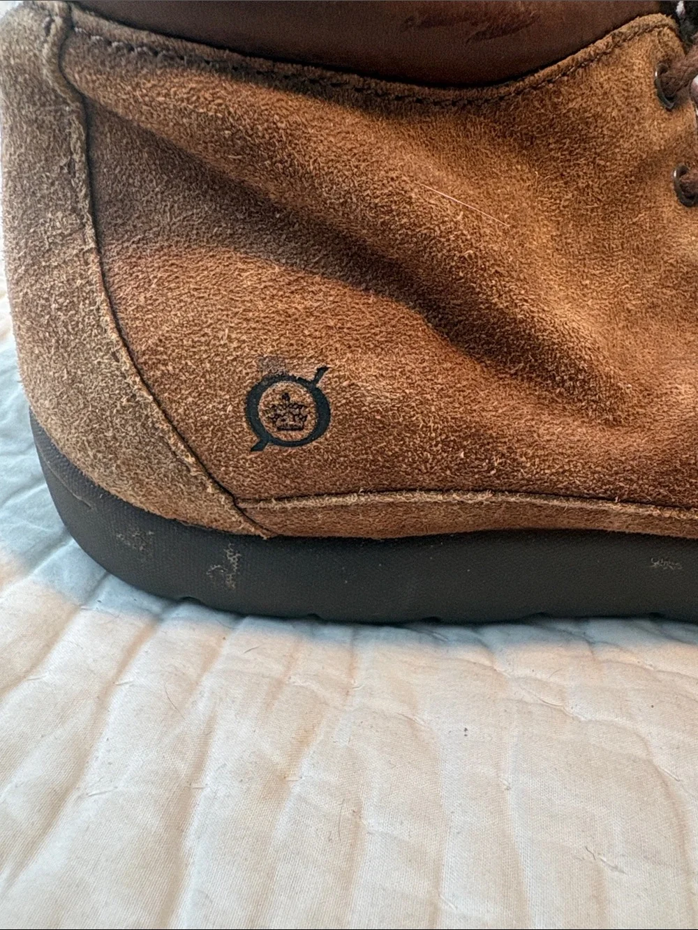 Born Men's Brown Suede Chukka Boots